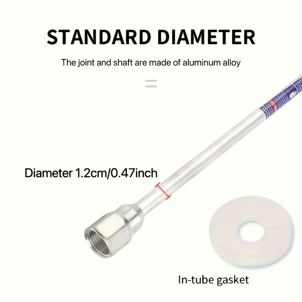 Professional Airless Paint Sprayer Extension Pole Set - 3-Pack (8", 12", 20") High-Strength Aluminum Rods for Graco Titan Wagner