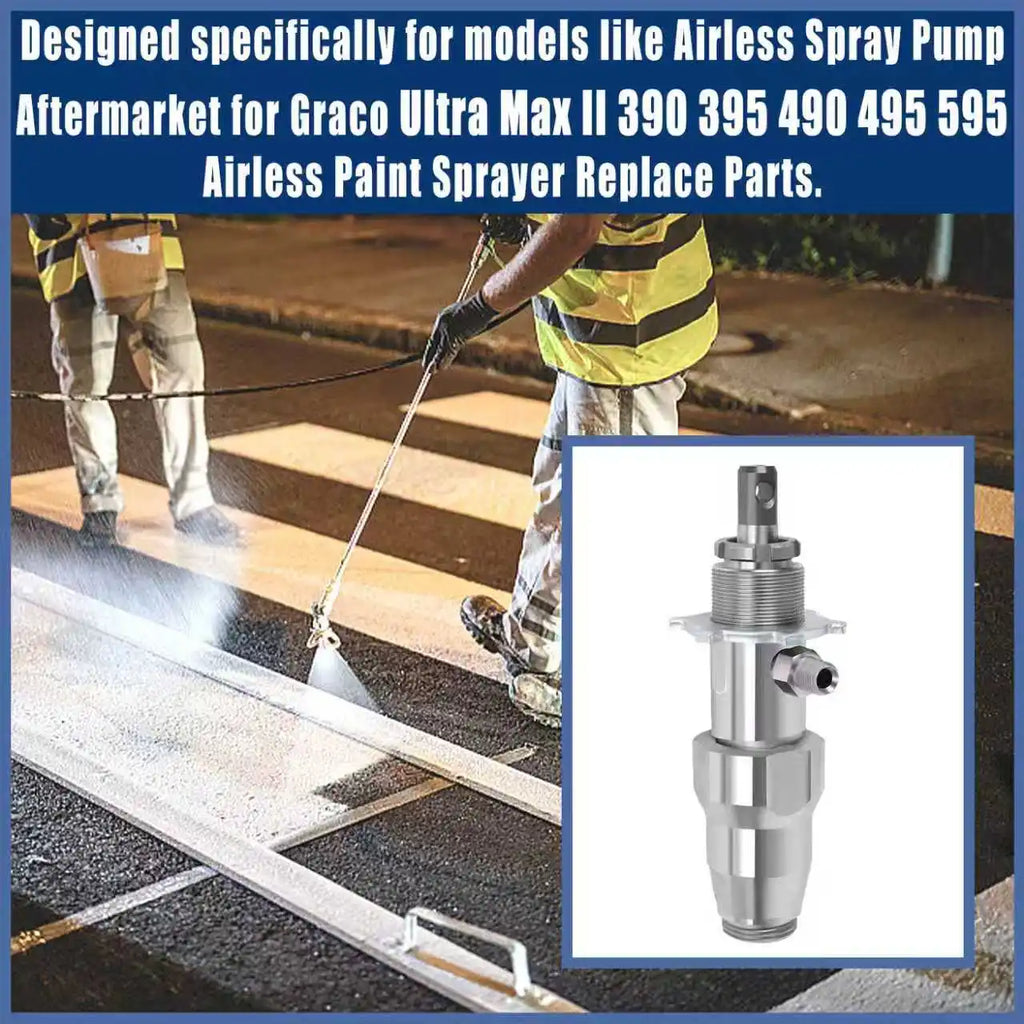 Aftermarket Airless Spray Pump Displacement for Graco Ultra Max II 390 395 490 495 595 - High Performance Stainless Steel
