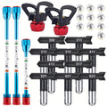 15-Piece Universal Airless Paint Sprayer Tip Set - Professional Nozzles, Guards & Extension Poles for Graco Titan Wagner