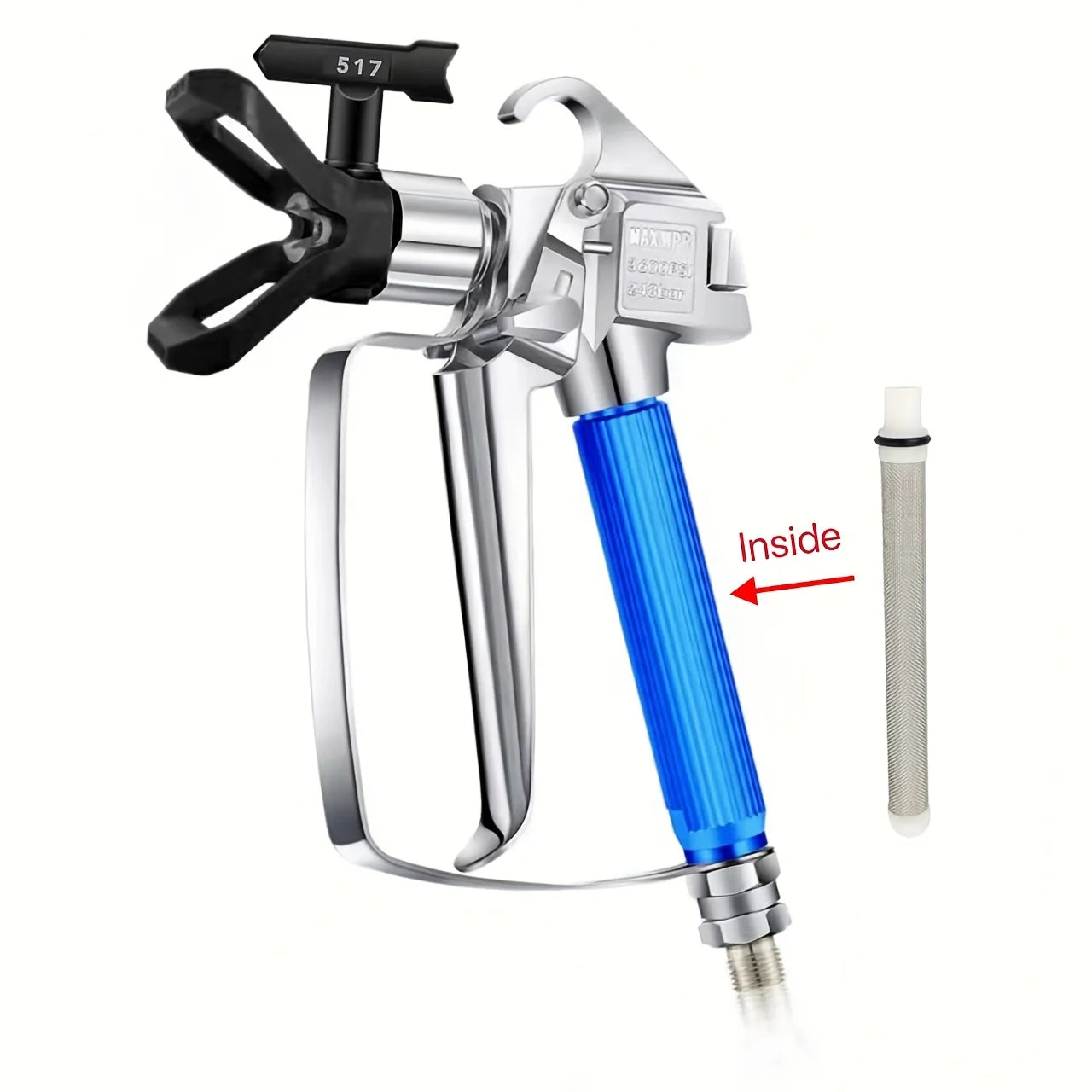 Aftermarket 14-Piece Airless Spray Tip & Guard Set - Compatible with Graco Titan Wagner (12 Precision Nozzles + 2 Tip Guards)