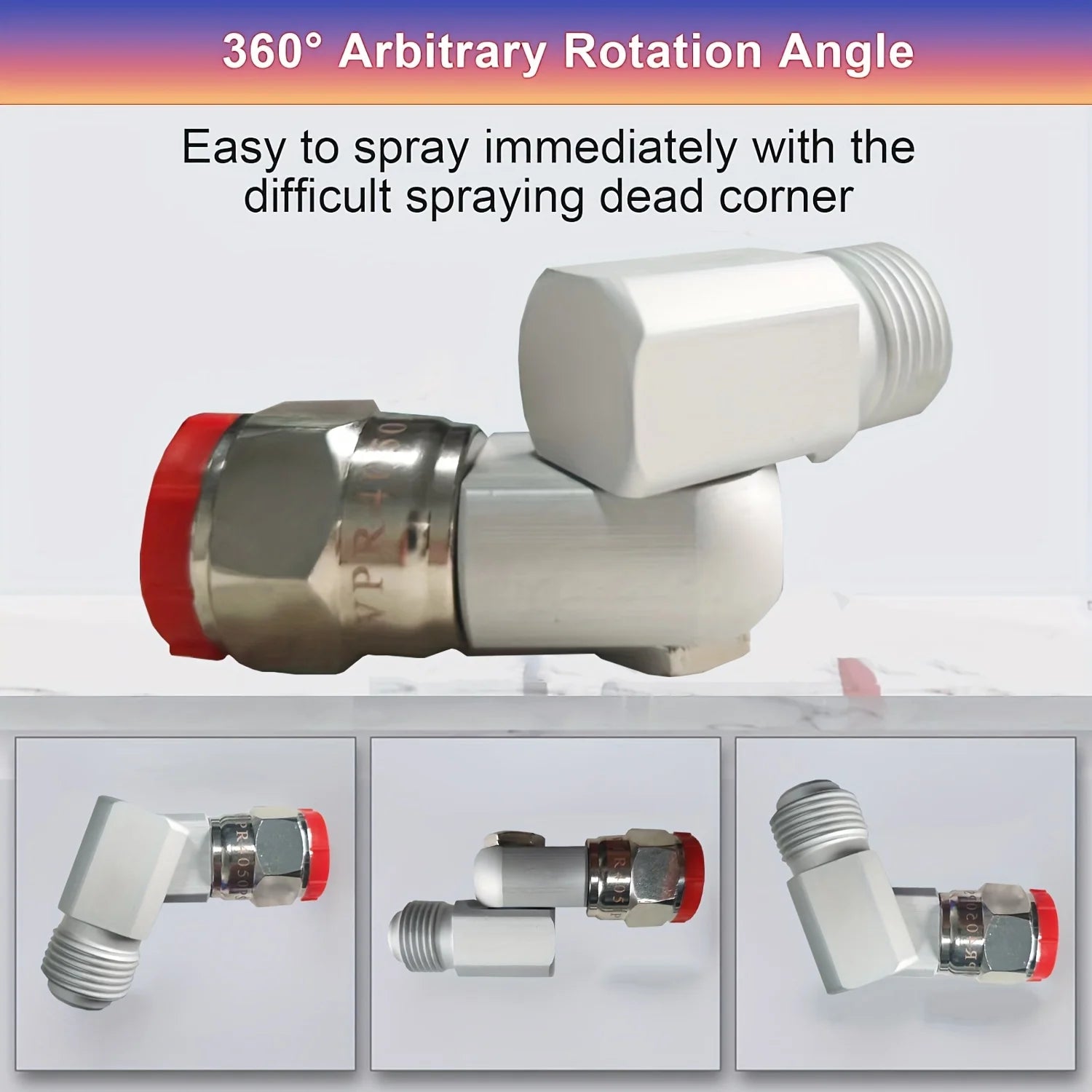 360 Degree Swivel Joint for Graco Titan Wagner Airless Spray Gun | 7/8'' Thread | 3600 PSI
