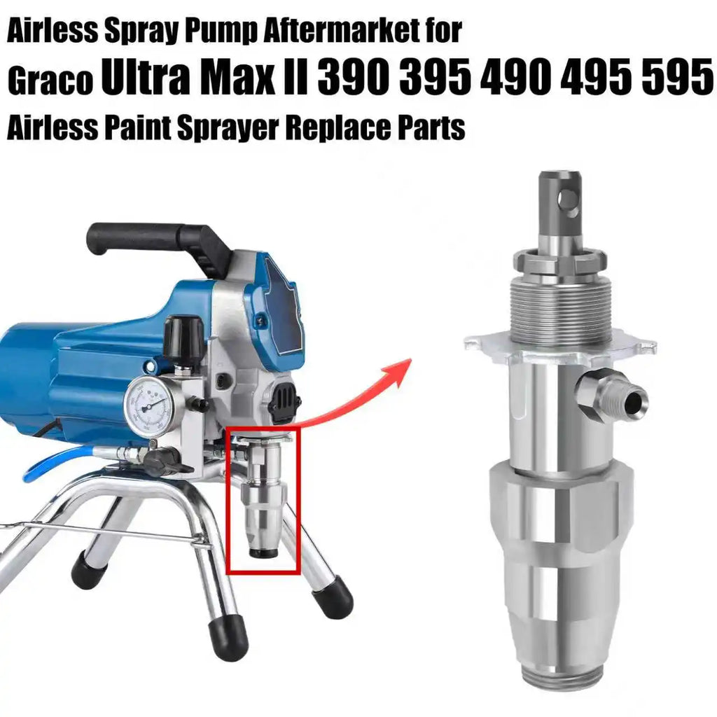 Aftermarket Airless Spray Pump Displacement for Graco Ultra Max II 390 395 490 495 595 - High Performance Stainless Steel