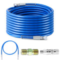 50Ft Airless Paint Sprayer Hose Set with 5Ft Whip Hose & 360 Swivel Joint for Graco Titan Wagner | 3300PSI